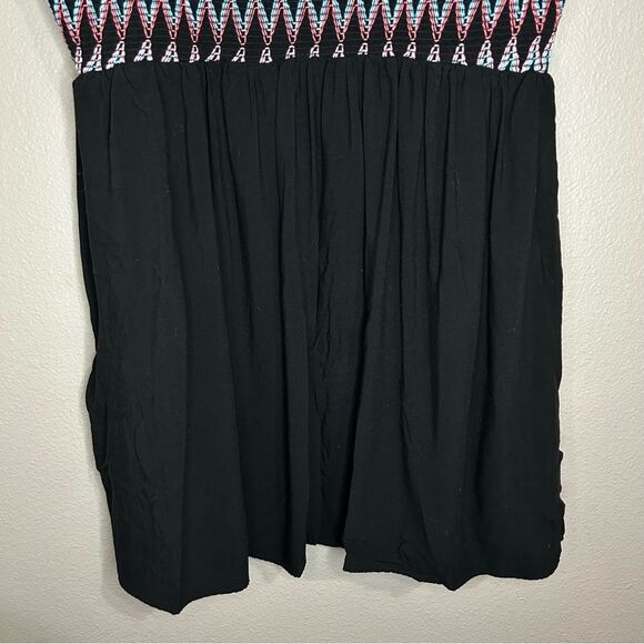 Torrid Babydoll Challis Embroidered Smocked Cami top plus size 1X - Picture 7 of 9